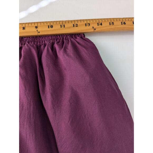 Vintage 90s Y2K Details Express 2-Piece Silk Track Suite Jacket Joggers Size L - Picture 10 of 16